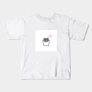 FRIES LOVE Kids T-Shirt